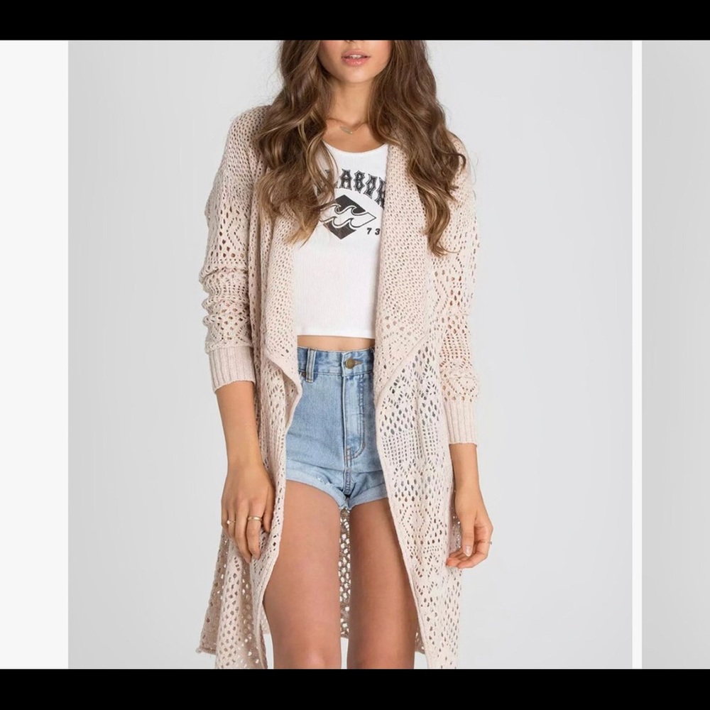Billabong [long cardigan]